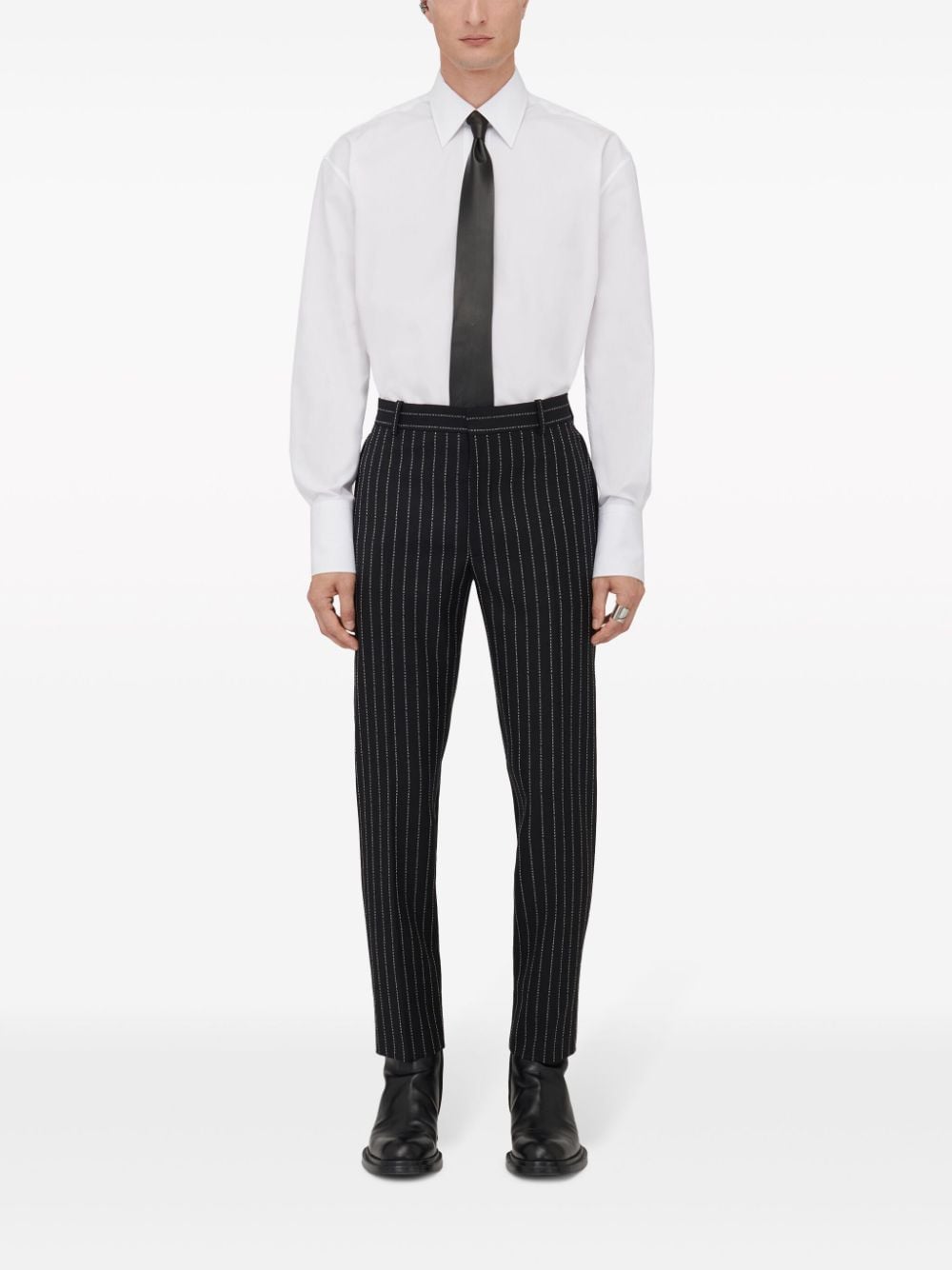 Alexander McQueen Trousers Black