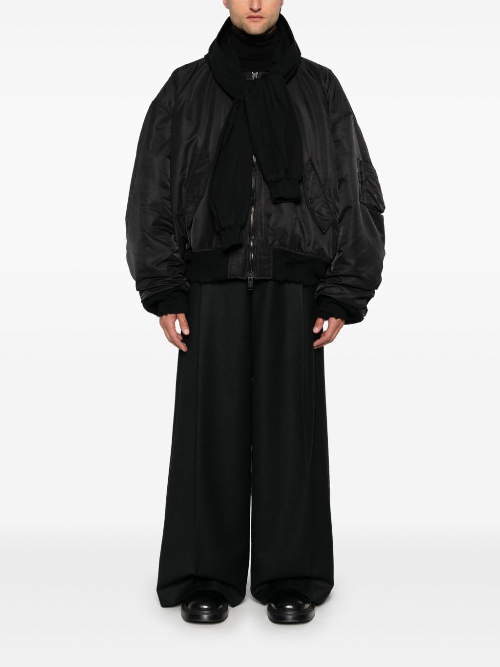 Balenciaga Coats Black