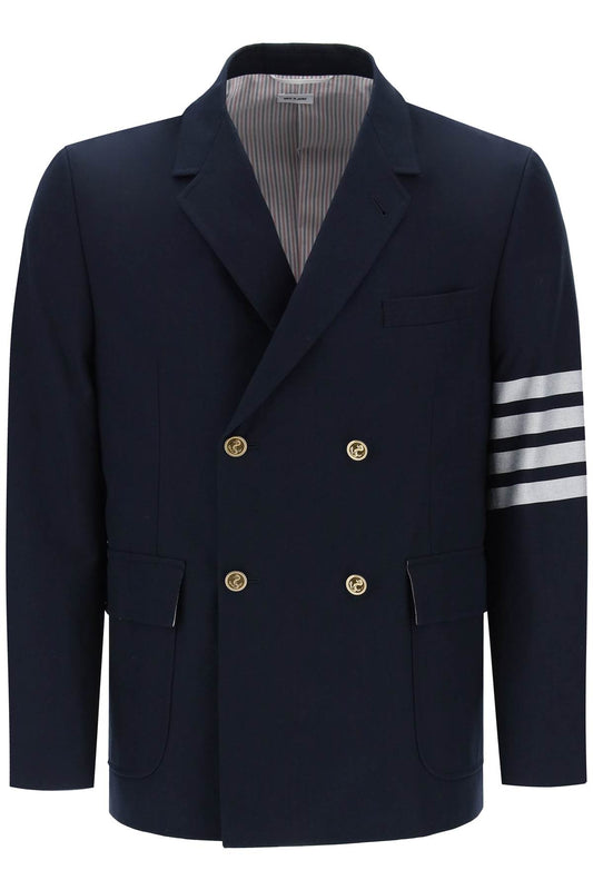 Thom Browne 4-bar double-breasted jacket