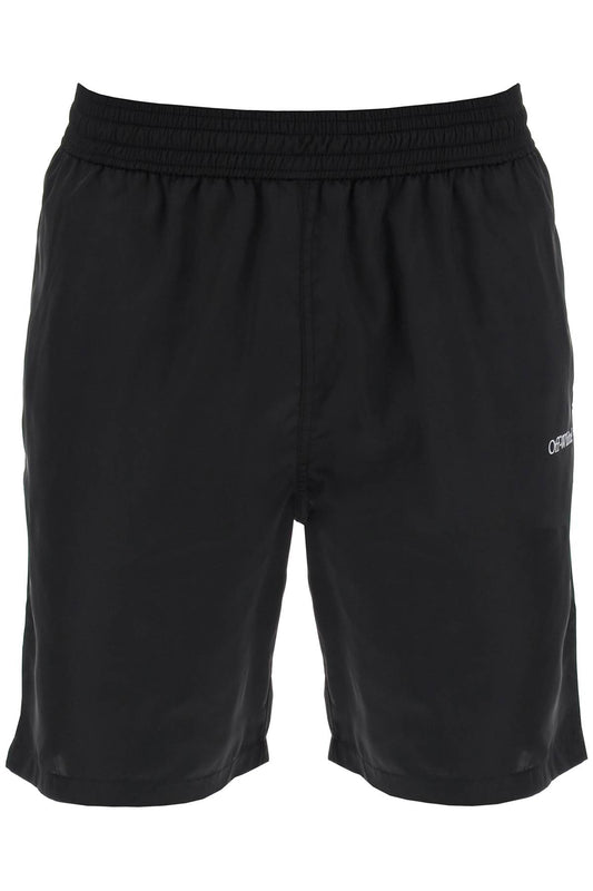 Off-White surfer sea bermuda shorts