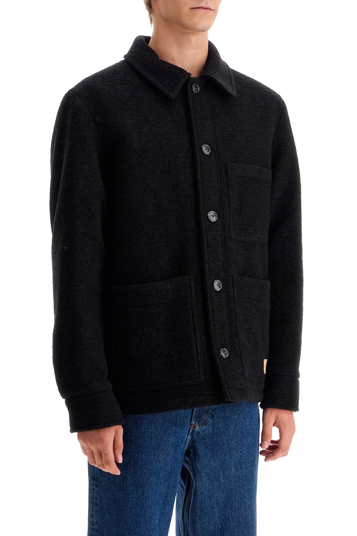 A.P.C. "emile wool effect fleece