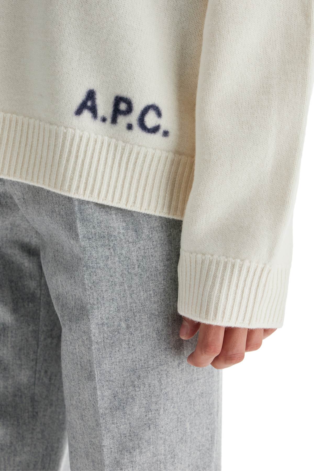 A.P.C. 'compact wool edward pullover sweater